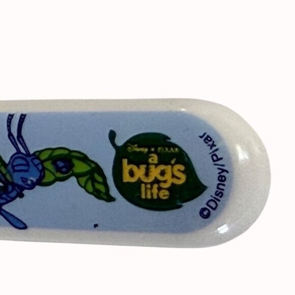 Disney Pixar A Bugs Life Childrens Fork Spoon Set Stainless Steel Toddler Utensi - Picture 3 of 12